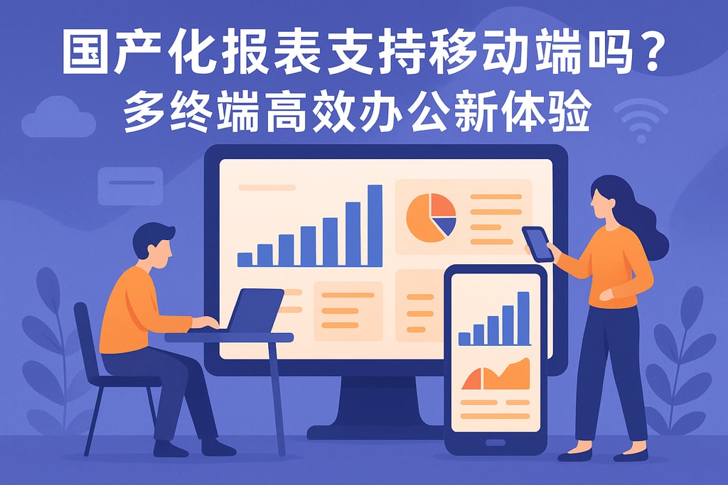 国产化报表支持移动端吗？多终端高效办公新体验