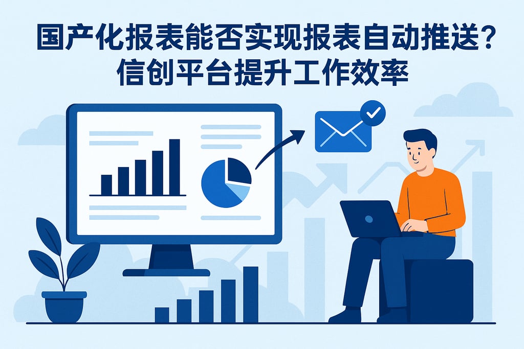 国产化报表能否实现报表自动推送？信创平台提升工作效率