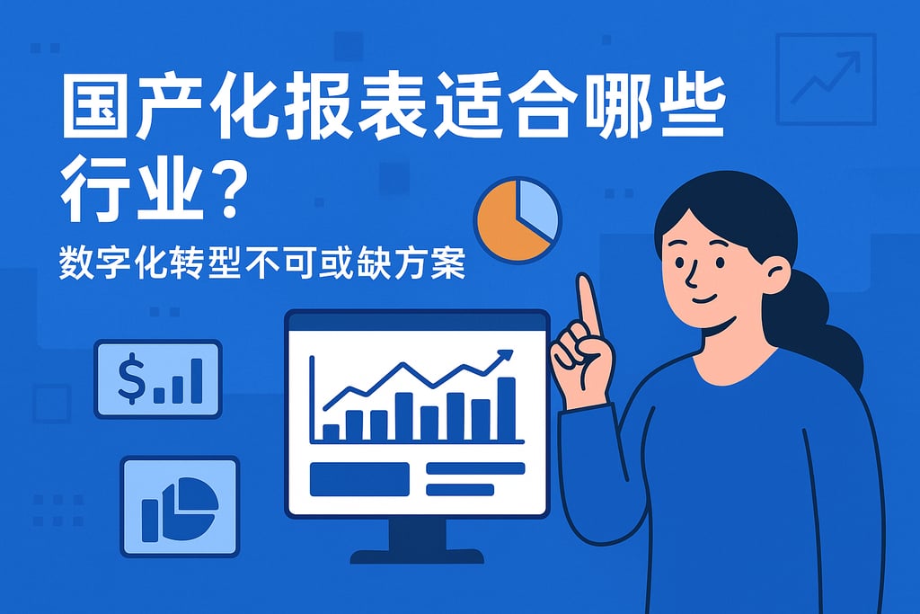 国产化报表适合哪些行业？数字化转型不可或缺方案