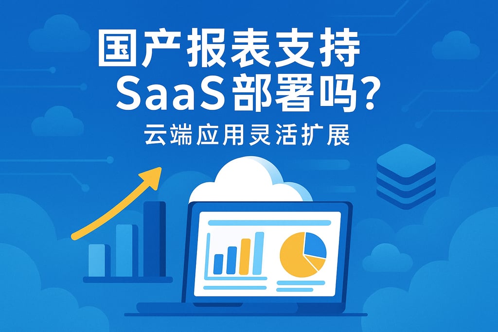 国产报表支持SaaS部署吗？云端应用灵活扩展