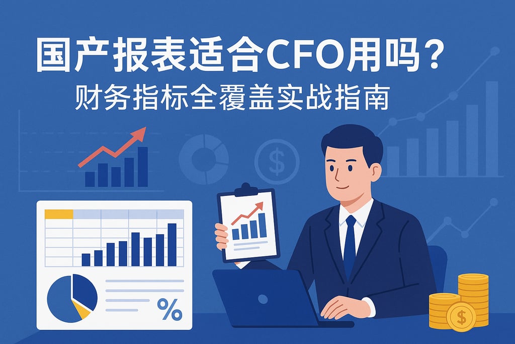 国产报表适合CFO用吗？财务指标全覆盖实战指南