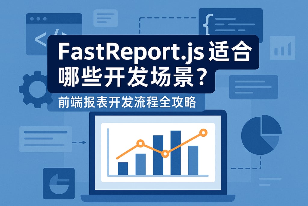 fastreport.js适合哪些开发场景？前端报表开发流程全攻略