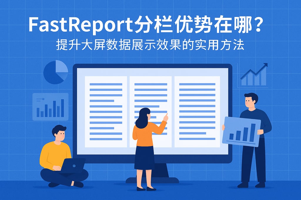 fastreport分栏优势在哪？提升大屏数据展示效果的实用方法