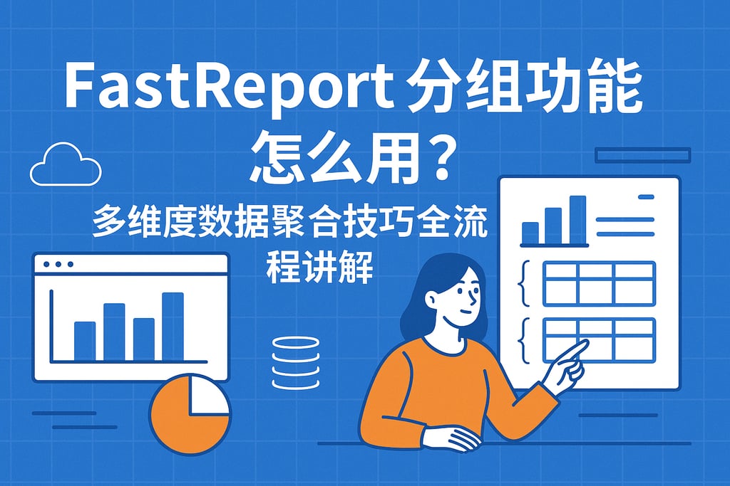 fastreport分组功能怎么用？多维度数据聚合技巧全流程讲解