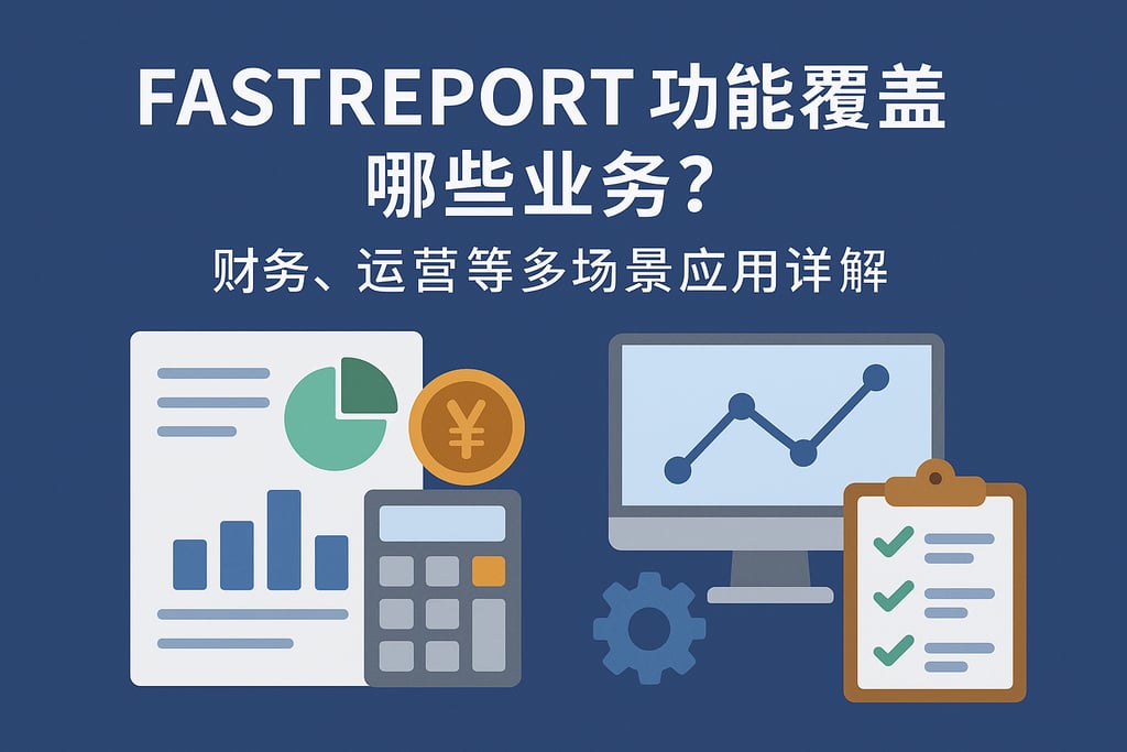 fastreport功能覆盖哪些业务？财务、运营等多场景应用详解