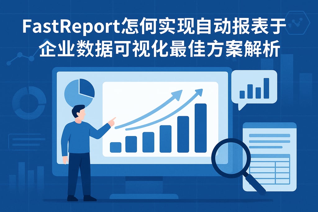 fastreport怎么实现自动报表生成？企业数据可视化最佳方案解析