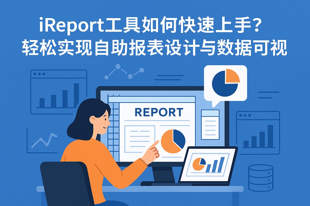 ireport工具如何快速上手？轻松实现自助报表设计与数据可视化