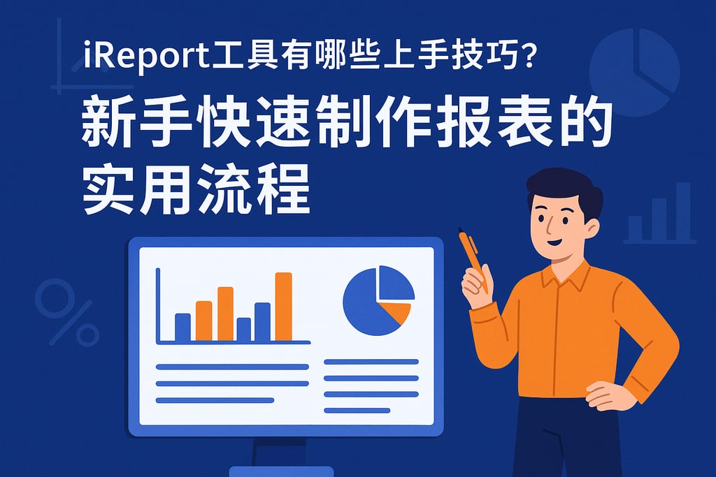 ireport工具有哪些上手技巧？新手快速制作报表的实用流程