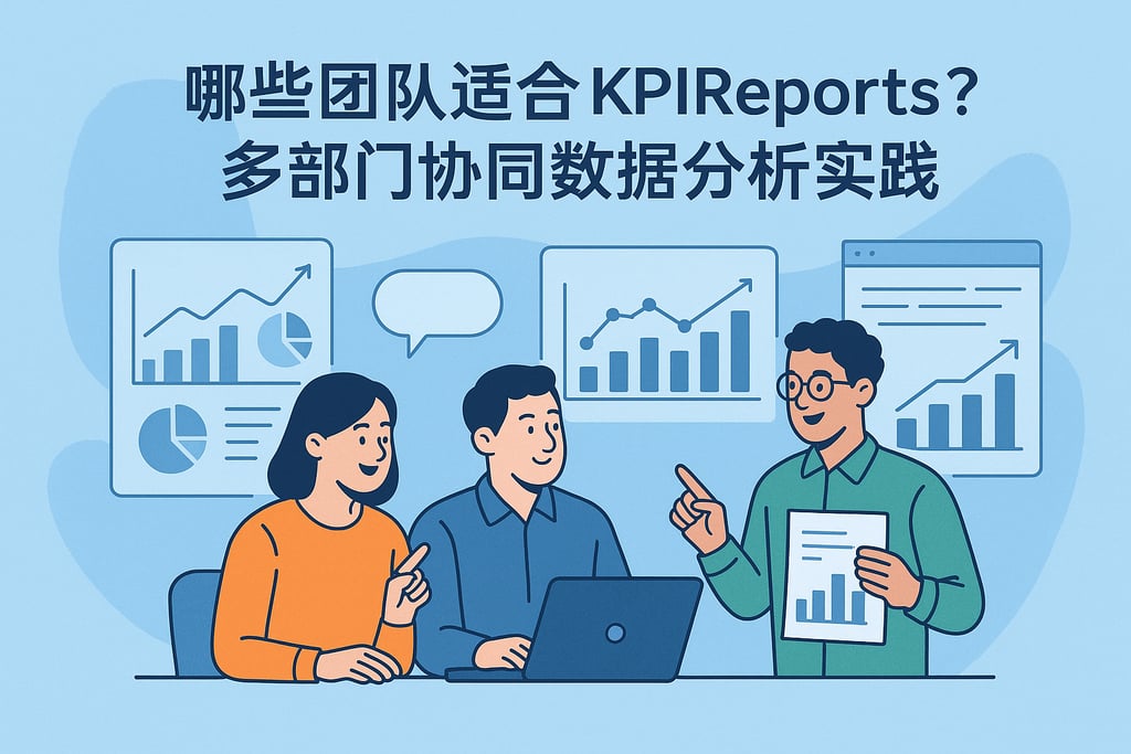 kpireports适合哪些团队？多部门协同数据分析实践