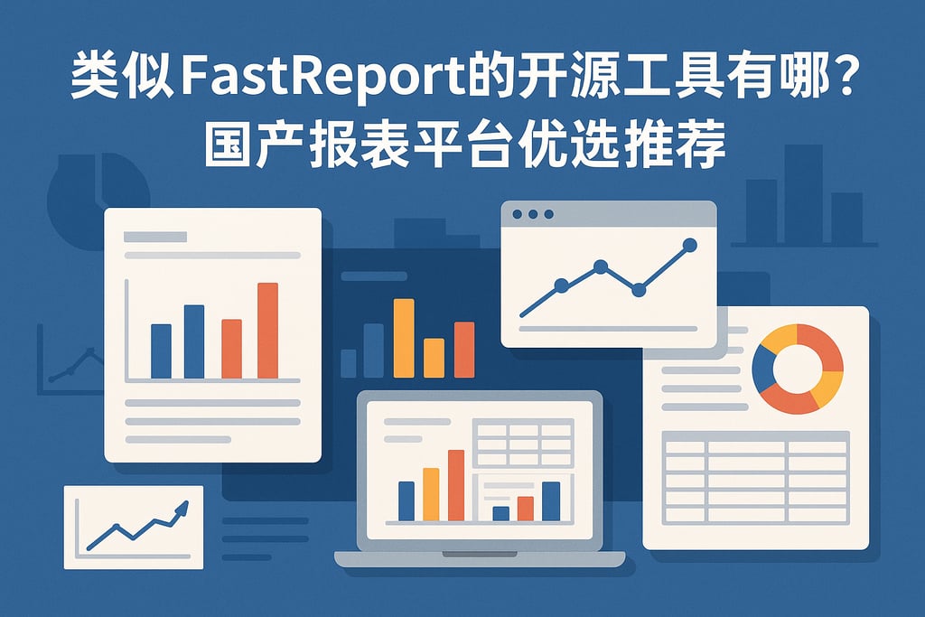 类似fastreport的开源工具有哪些？国产报表平台优选推荐