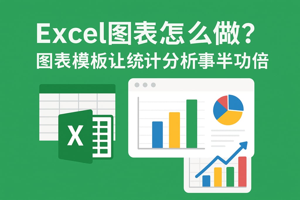 Excel图表怎么做？图表模板让统计分析事半功倍