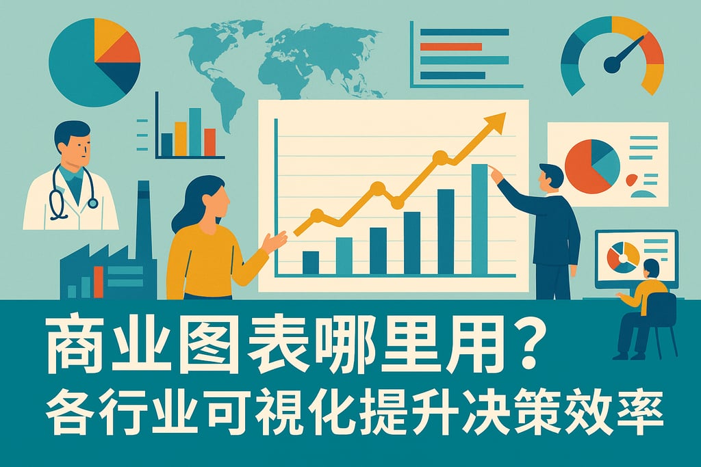 商业图表哪里用？各行业可视化提升决策效率