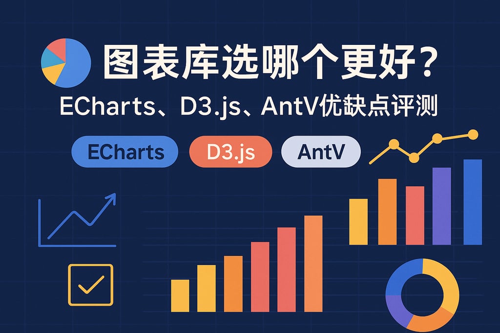 图表库选哪个更好？Echarts、D3.js、AntV优缺点评测
