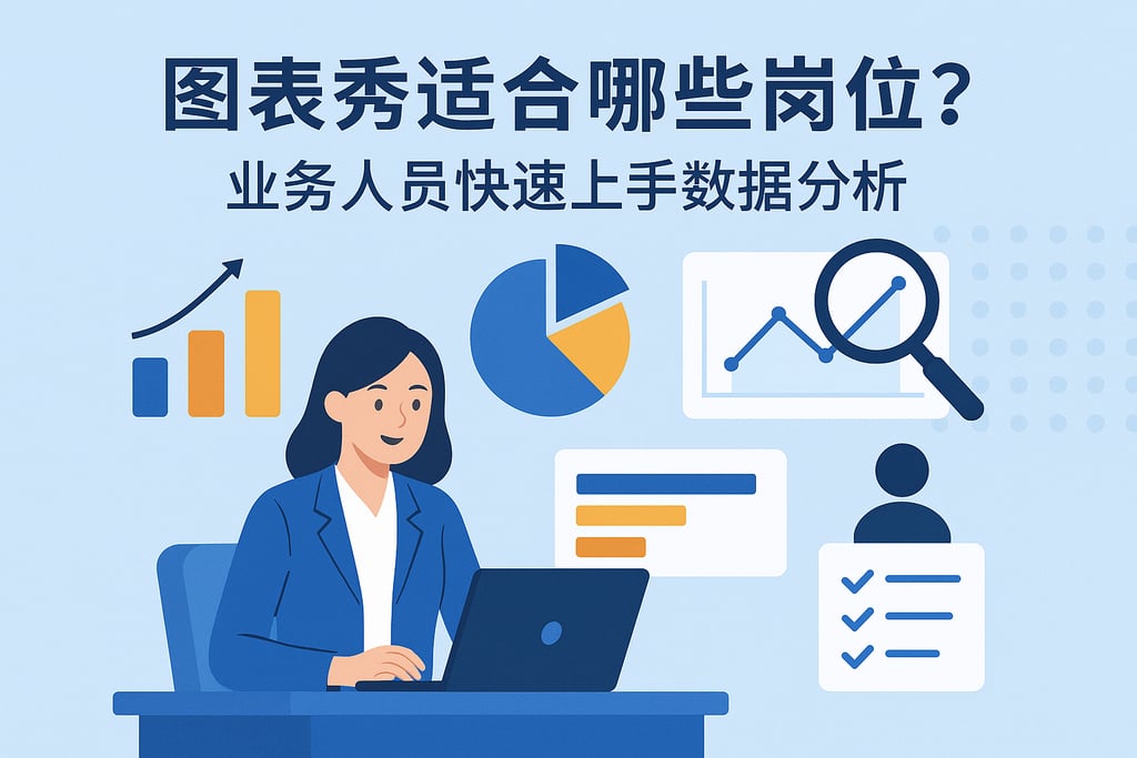 图表秀适合哪些岗位？业务人员快速上手数据分析