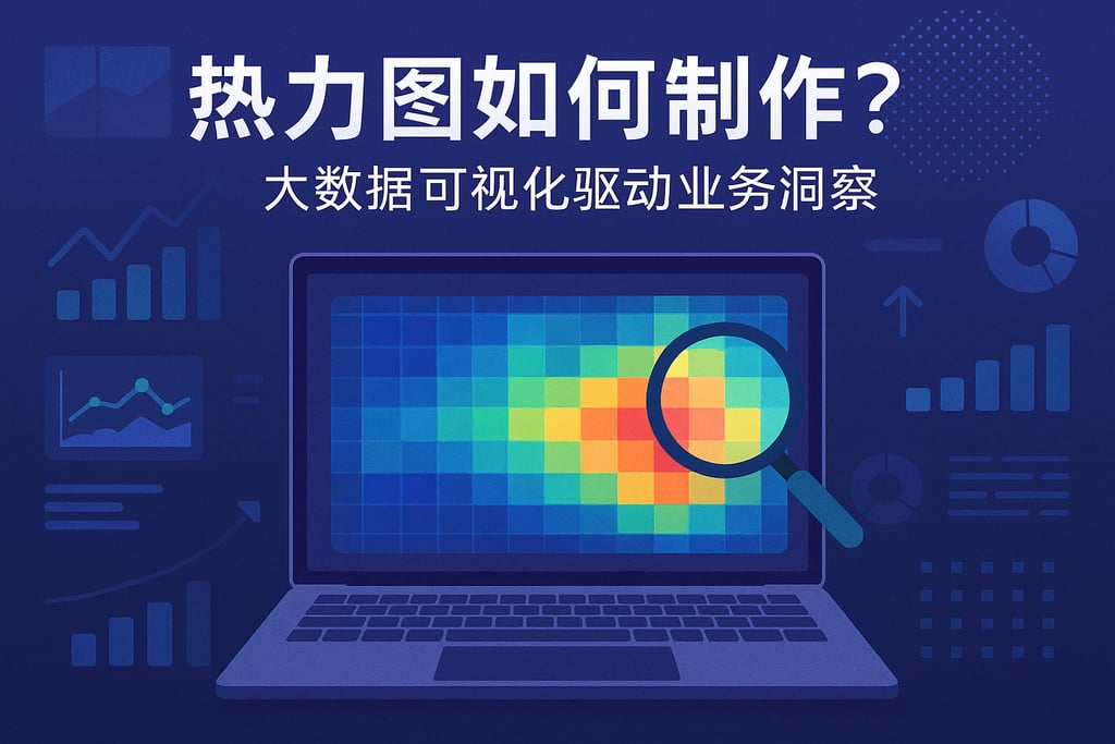 热力图如何制作？大数据可视化驱动业务洞察