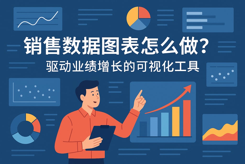 销售数据图表怎么做？驱动业绩增长的可视化工具