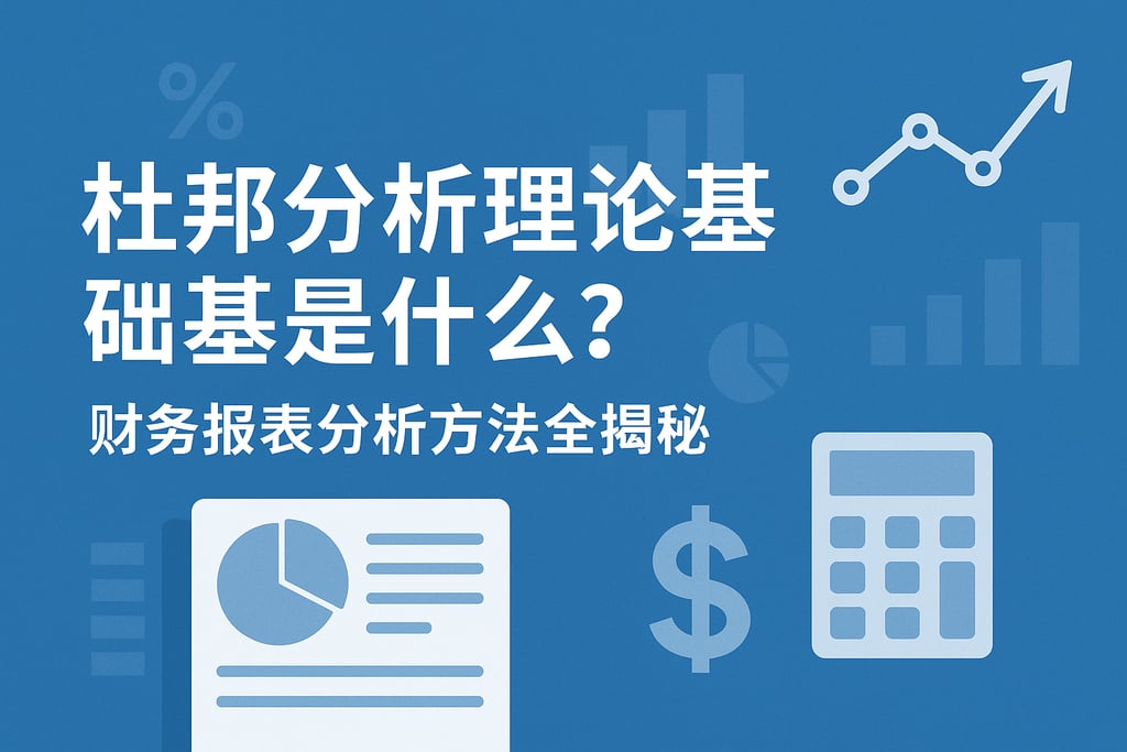 杜邦分析理论基础是什么？财务报表分析方法全揭秘