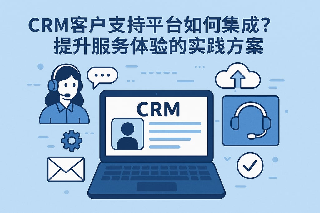 CRM客户支持平台如何集成？提升服务体验的实践方案