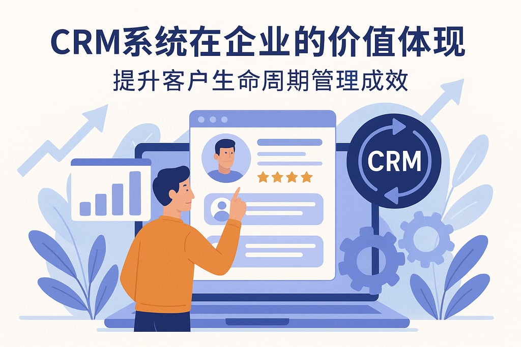 CRM系统在企业的价值体现？提升客户生命周期管理成效