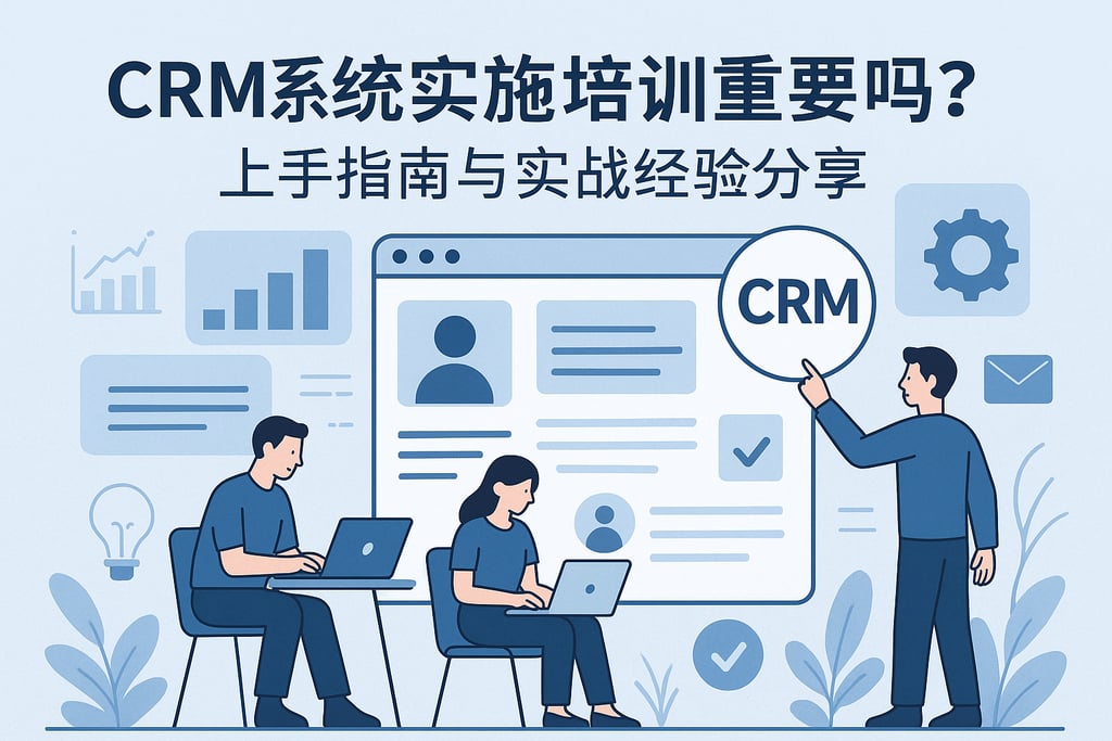 CRM系统实施培训重要吗？上手指南与实战经验分享
