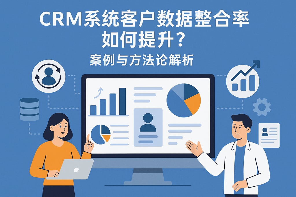 CRM系统客户数据整合率如何提升？案例与方法论解析