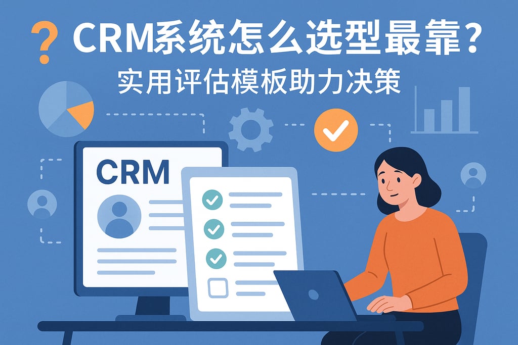 CRM系统怎么选型最靠谱？实用评估模板助力决策