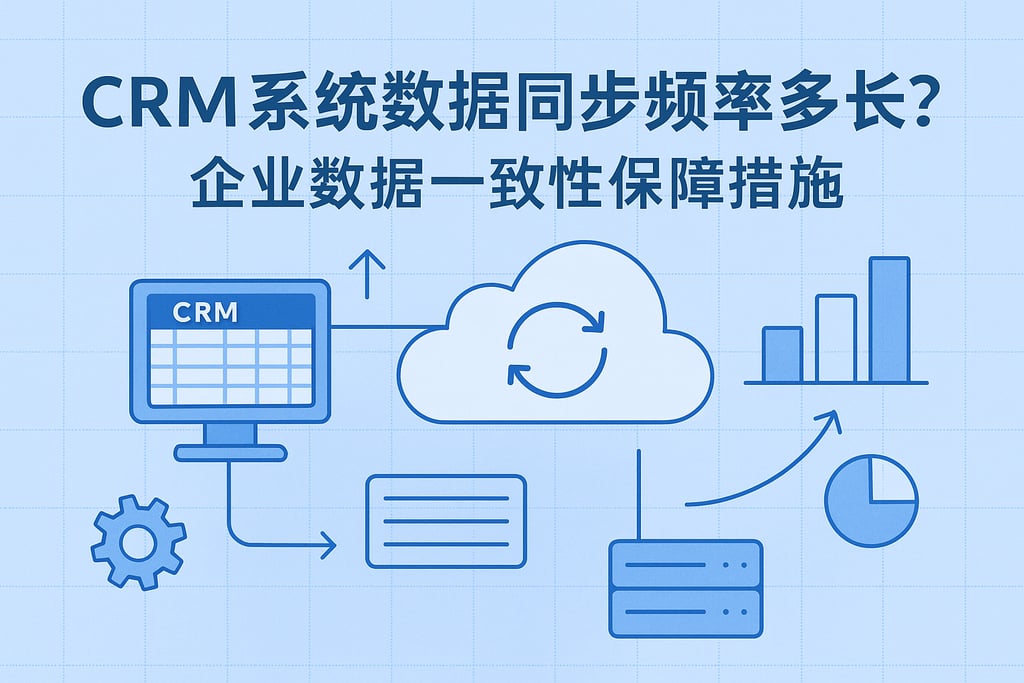 CRM系统数据同步频率多长？企业数据一致性保障措施