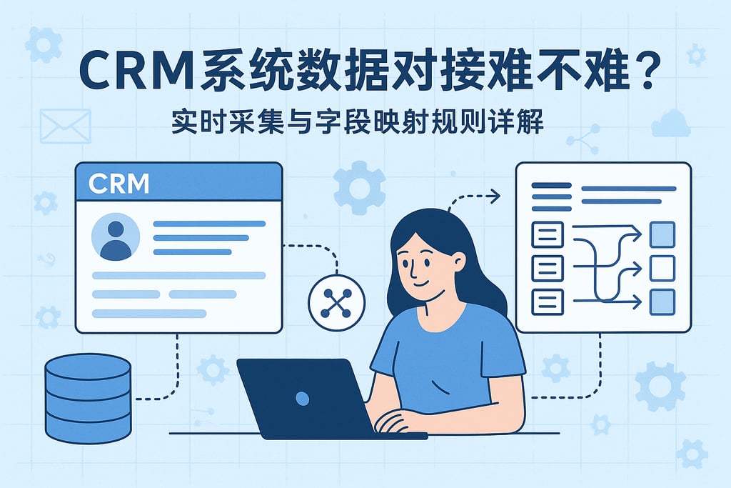 CRM系统数据对接难不难？实时采集与字段映射规则详解