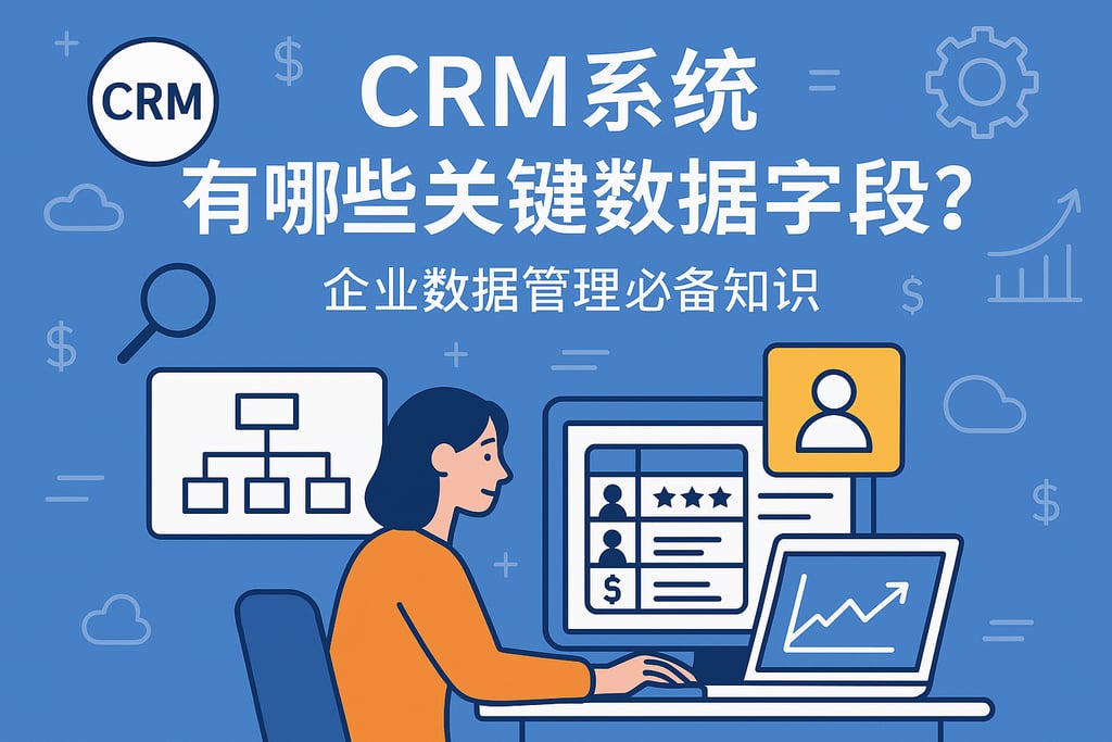 CRM系统有哪些关键数据字段？企业数据管理必备知识
