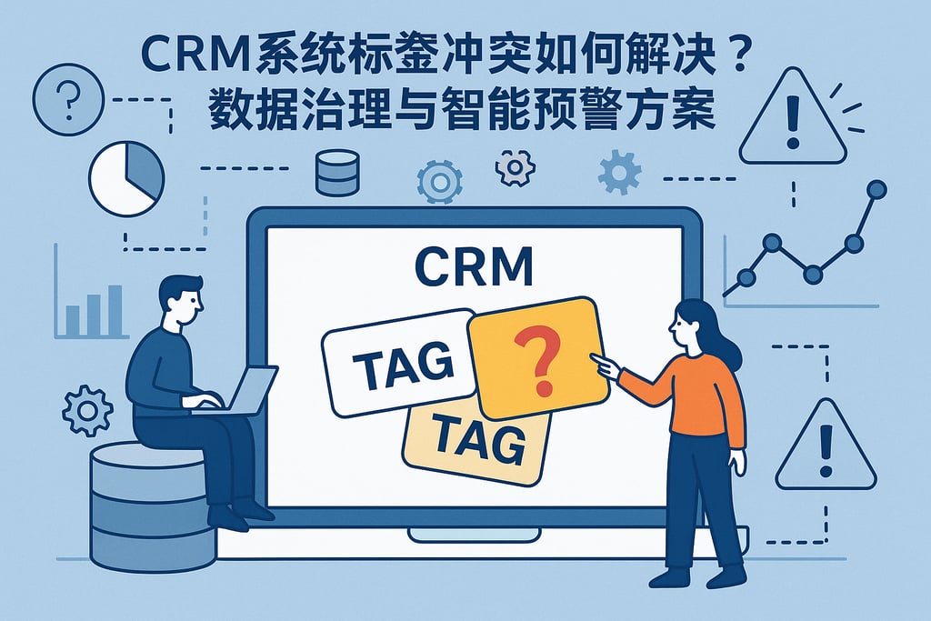 CRM系统标签冲突如何解决？数据治理与智能预警方案
