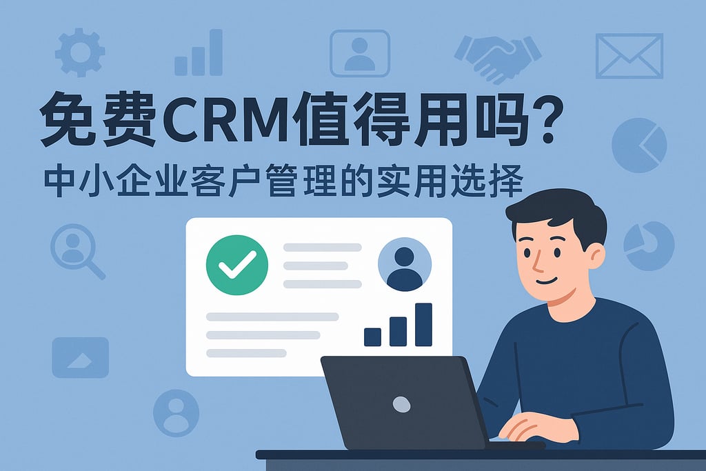 免费CRM值得用吗？中小企业客户管理的实用选择