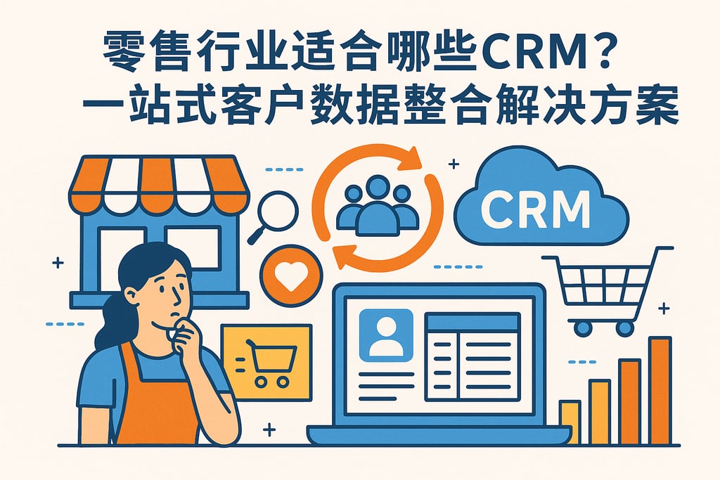 零售行业适合哪些CRM？一站式客户数据整合解决方案