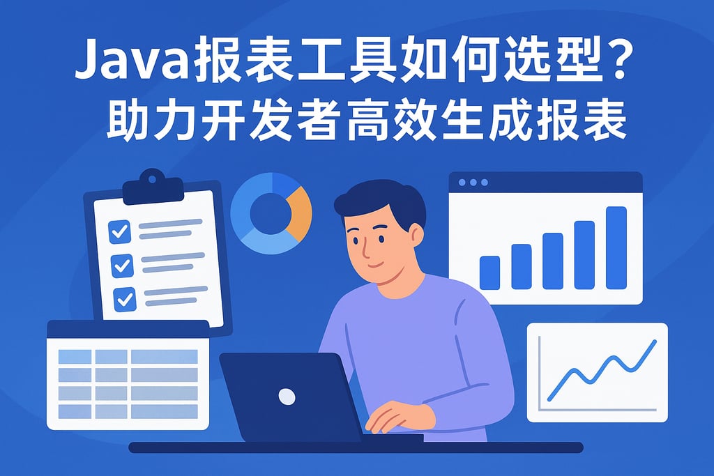 Java报表工具如何选型？助力开发者高效生成报表