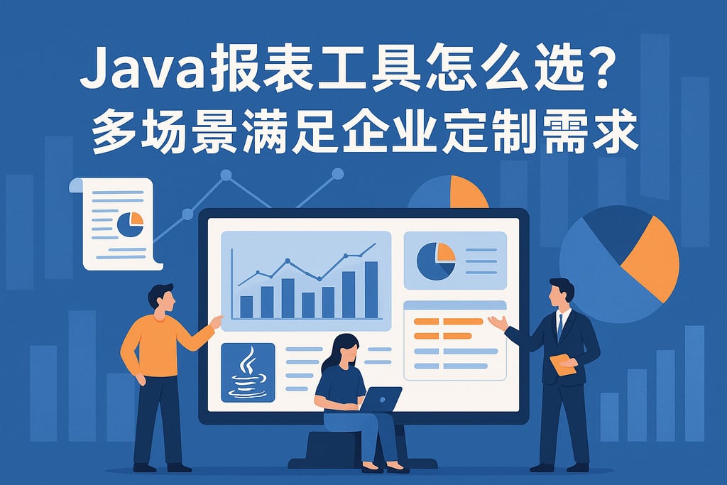 Java报表工具怎么选？多场景满足企业定制需求
