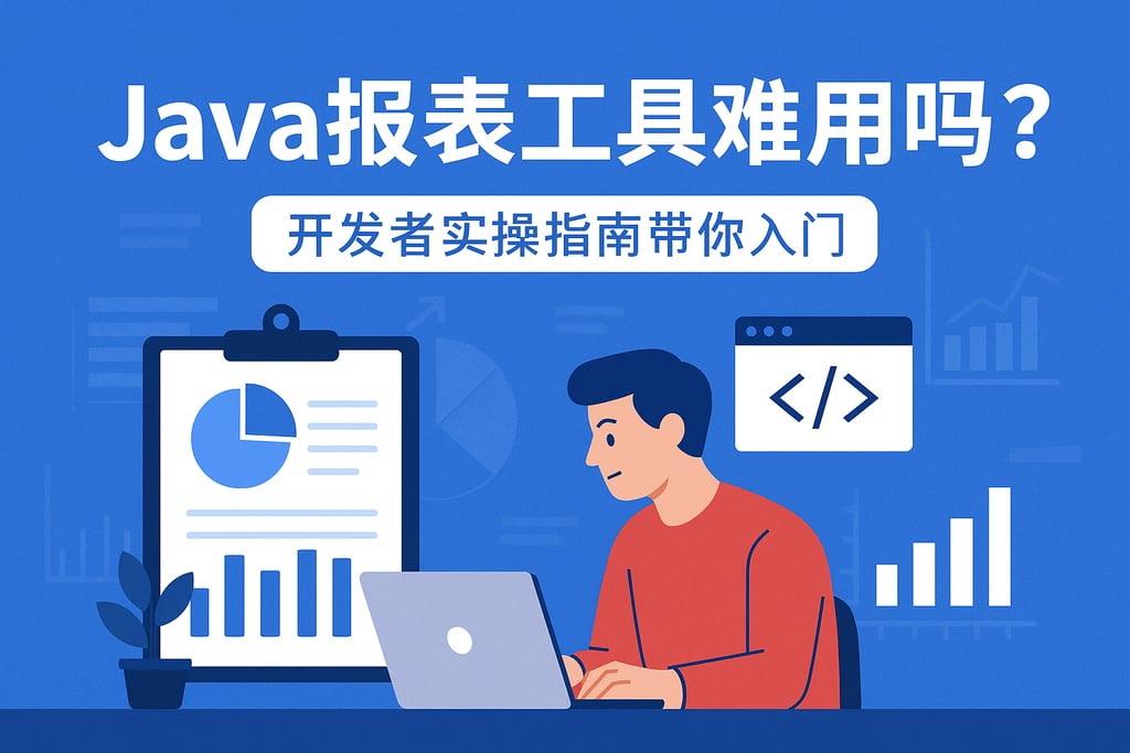 Java报表工具难用吗？开发者实操指南带你入门