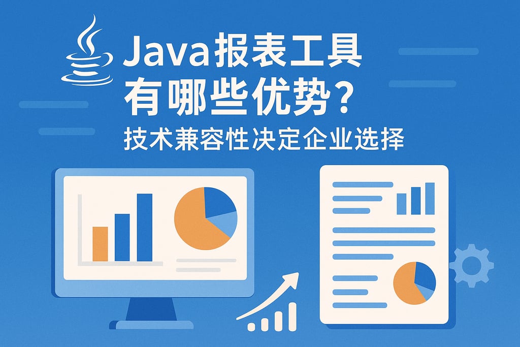 java报表工具有哪些优势？技术兼容性决定企业选择