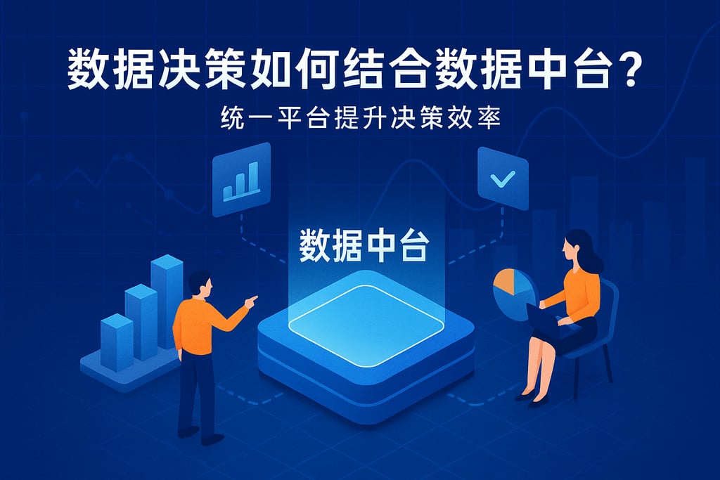 数据决策如何结合数据中台？统一平台提升决策效率 - FineReport报表知识库