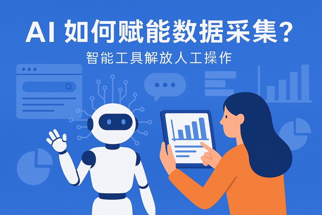 AI如何赋能数据采集？智能工具解放人工操作