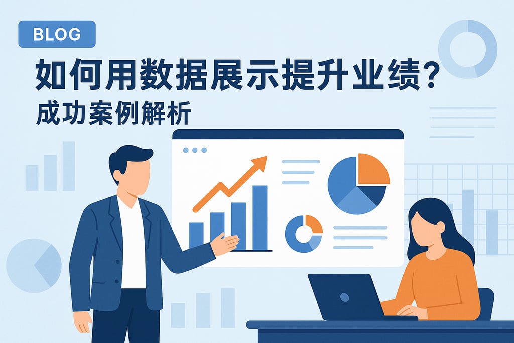 企业如何用数据展示提升业绩？成功案例解析