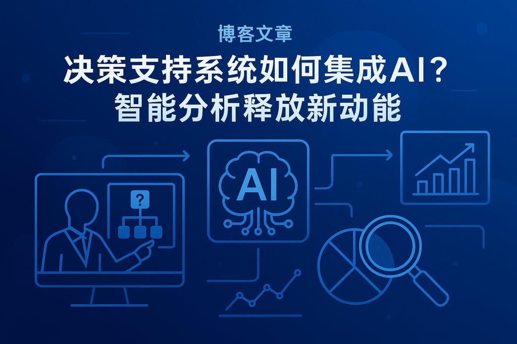 决策支持系统如何集成AI？智能分析释放新动能