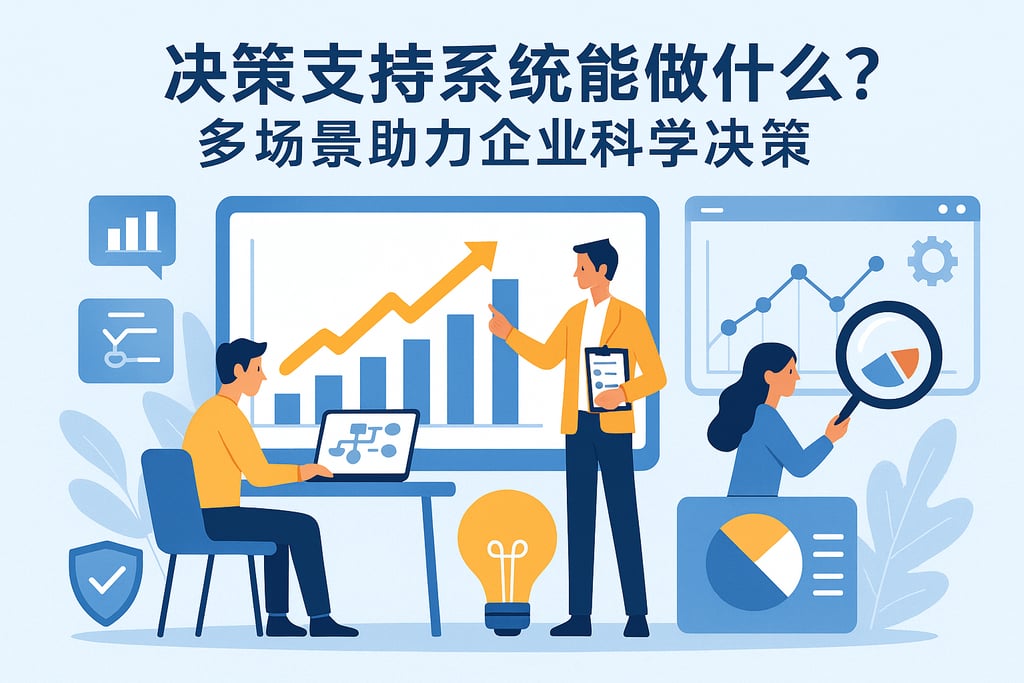 决策支持系统能做什么？多场景助力企业科学决策