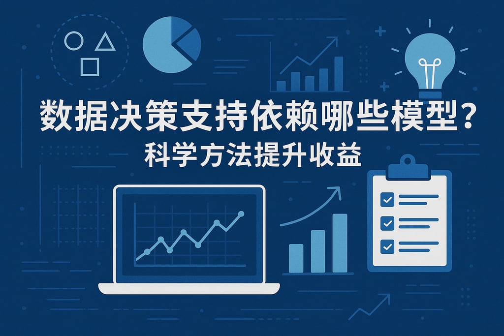 数据决策支持依赖哪些模型？科学方法提升收益