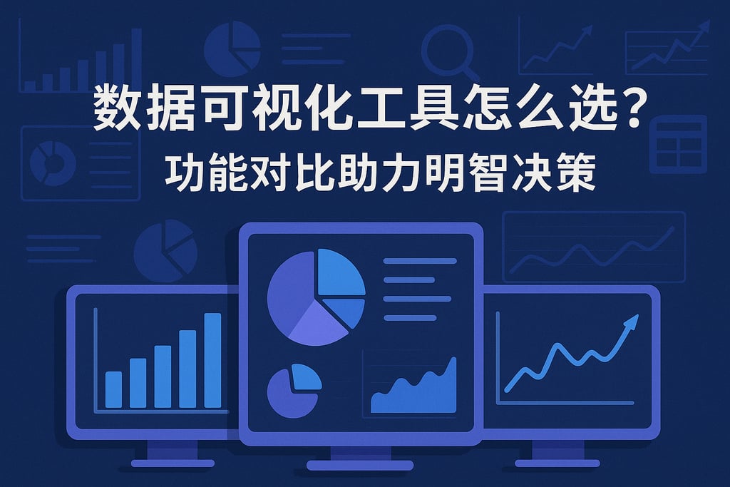 数据可视化工具怎么选？功能对比助力明智决策