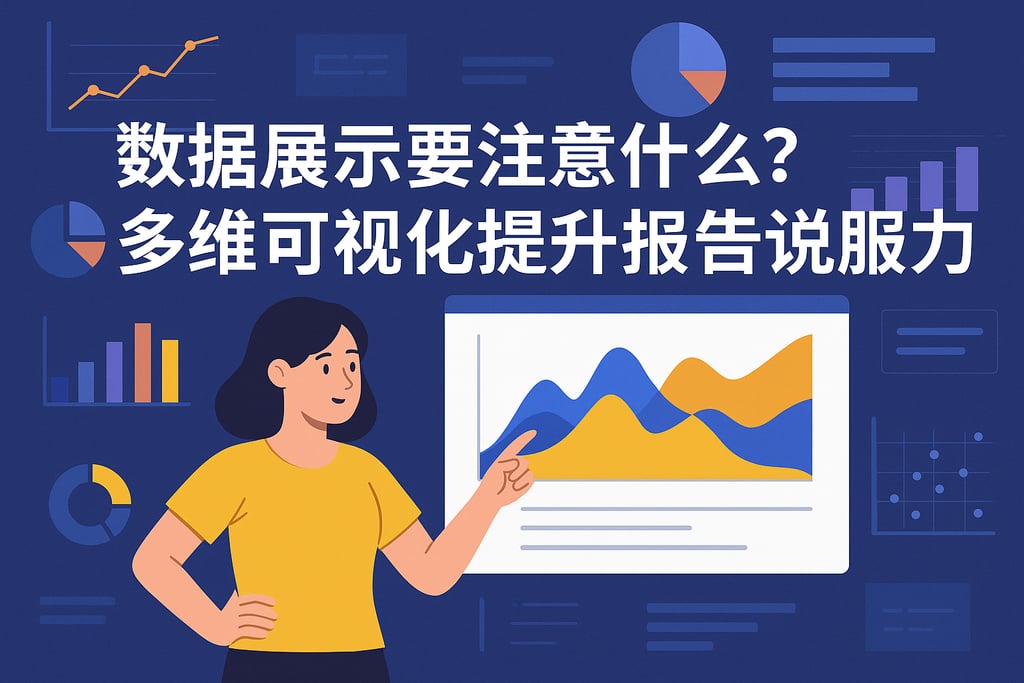 数据展示要注意什么？多维可视化提升报告说服力