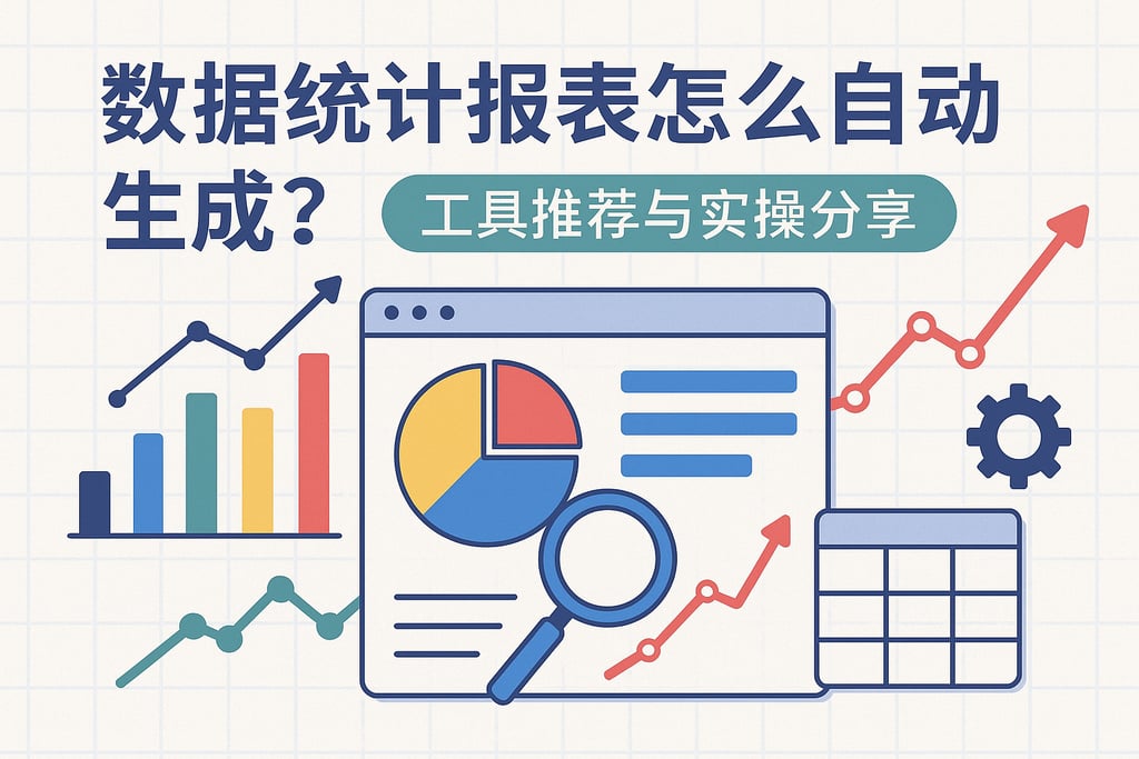 数据统计报表怎么自动生成？工具推荐与实操分享