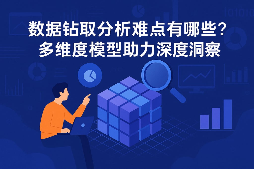 数据钻取分析难点有哪些？多维度模型助力深度洞察