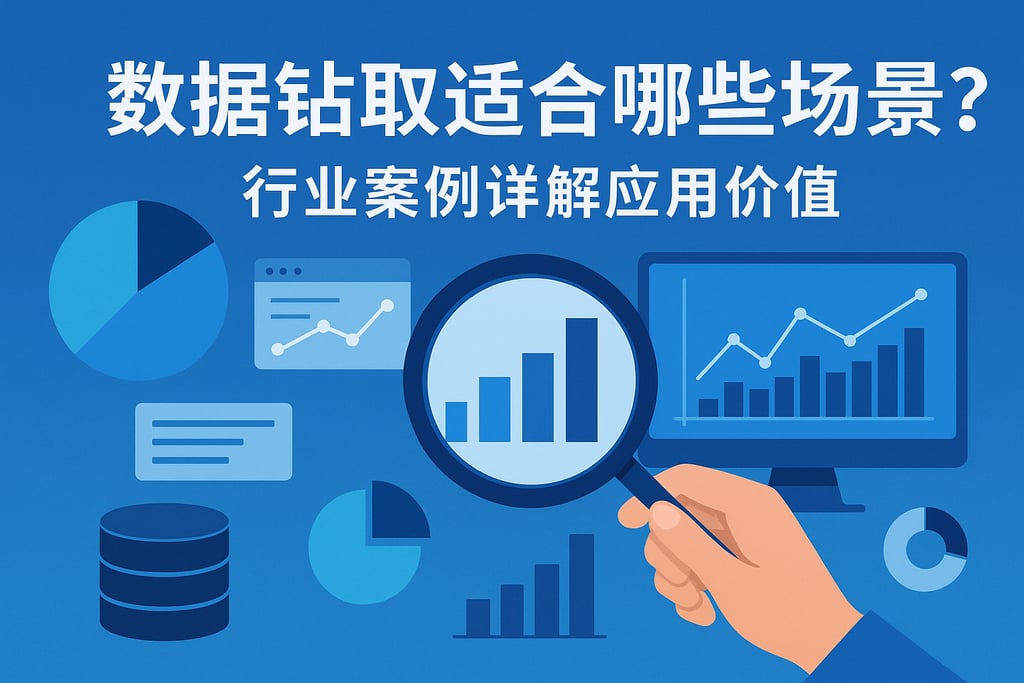 数据钻取适合哪些场景？行业案例详解应用价值