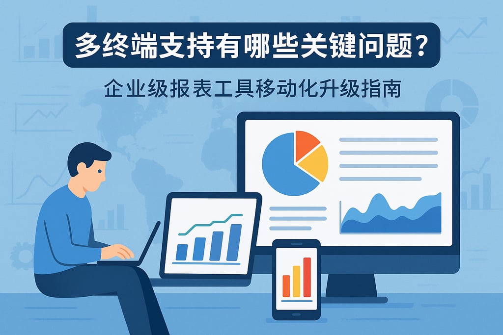 多终端支持有哪些关键问题？企业级报表工具移动化升级指南