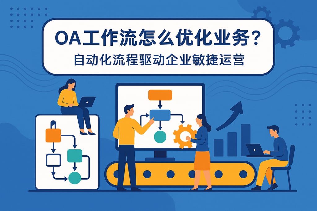 OA工作流怎么优化业务？自动化流程驱动企业敏捷运营