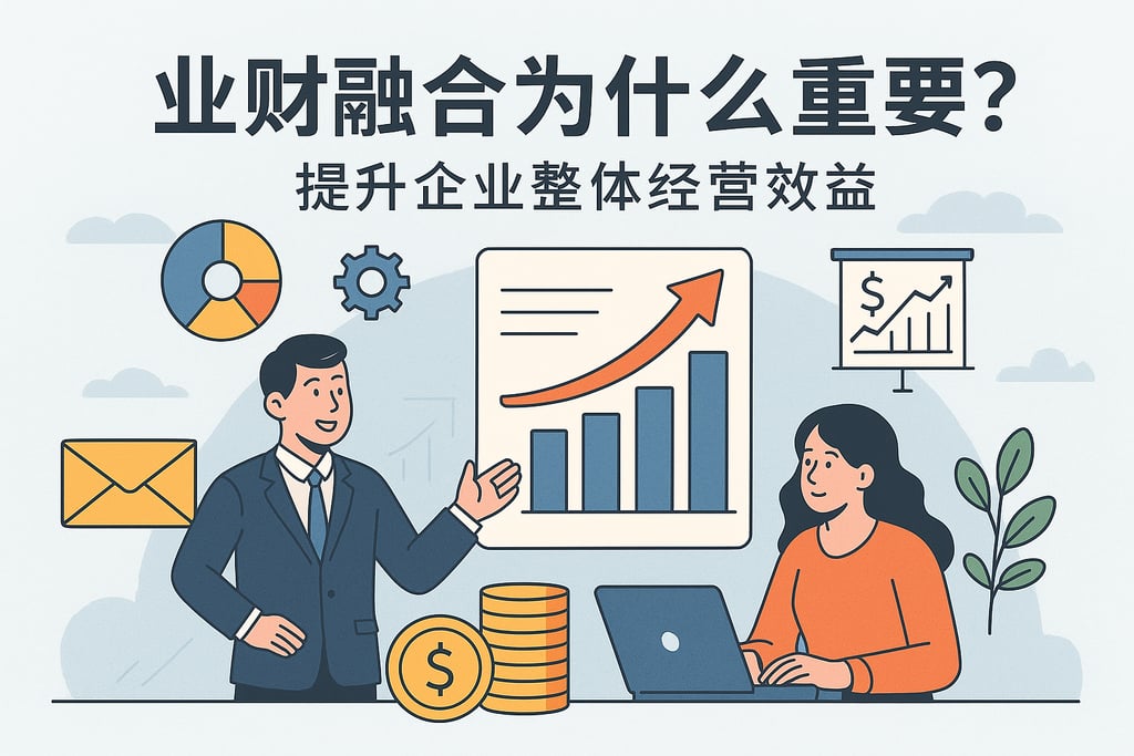 业财融合为什么重要？提升企业整体经营效益